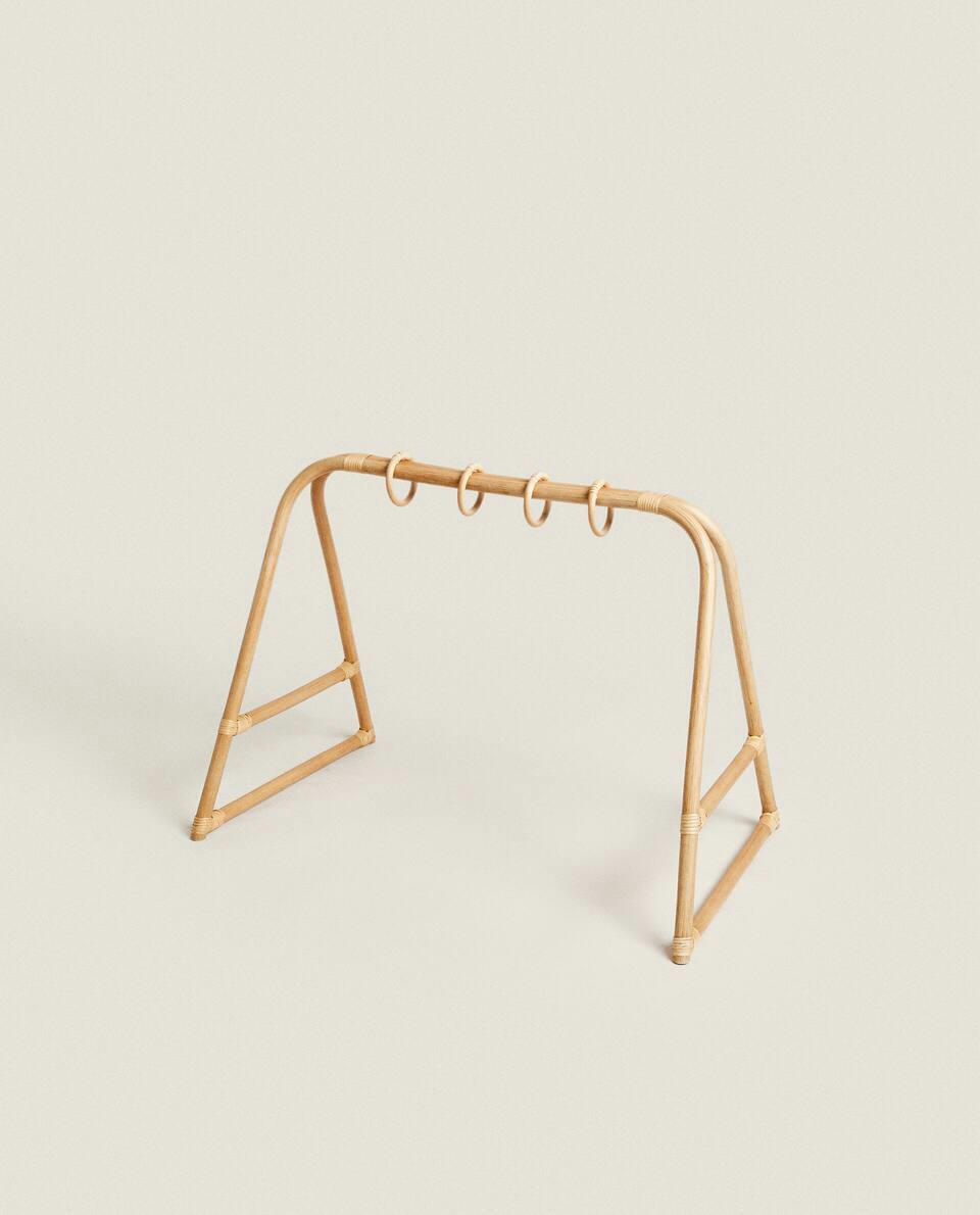 RATTAN BABY GYM