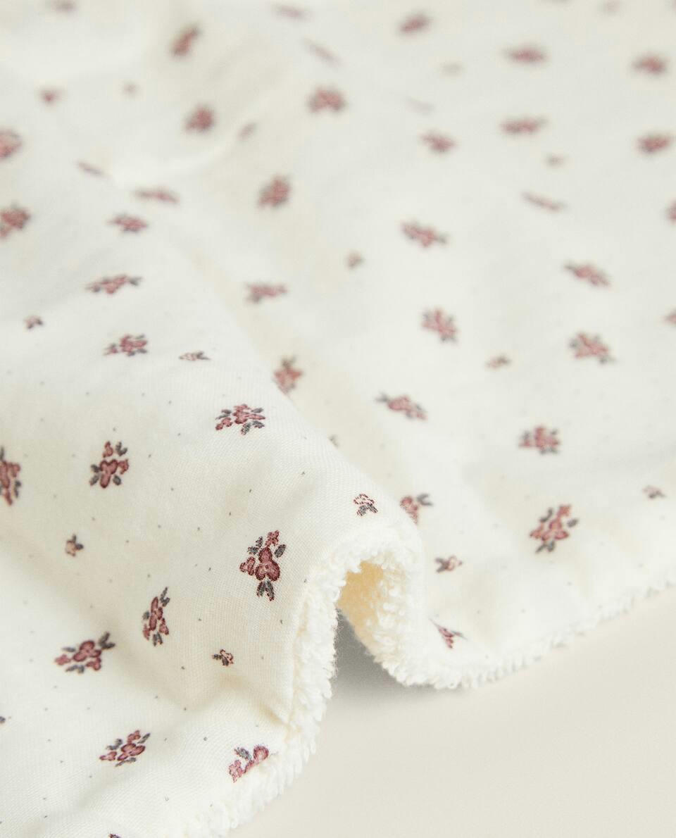 CHILDREN'S FLORAL PRINT TOWEL