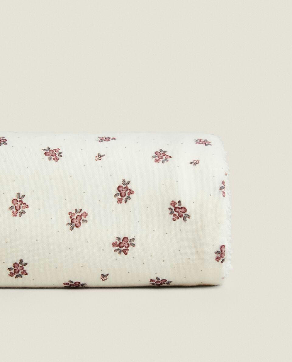 CHILDREN'S FLORAL PRINT TOWEL