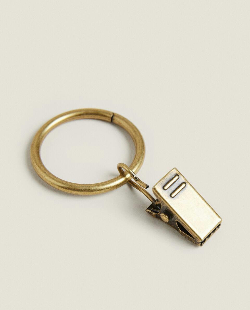 PEG CURTAIN RINGS (PACK OF 20)