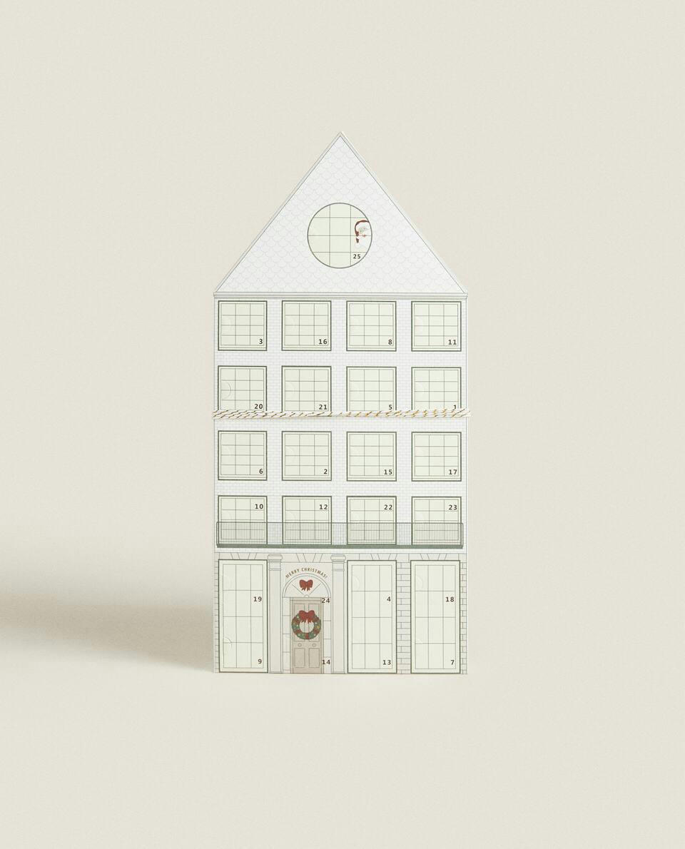 CHRISTMAS CHOCOLATE MOULD ADVENT CALENDAR