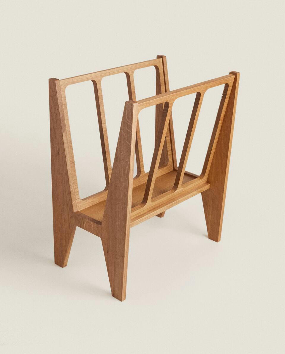 ST. LAZARE WOODEN POSTER RACK