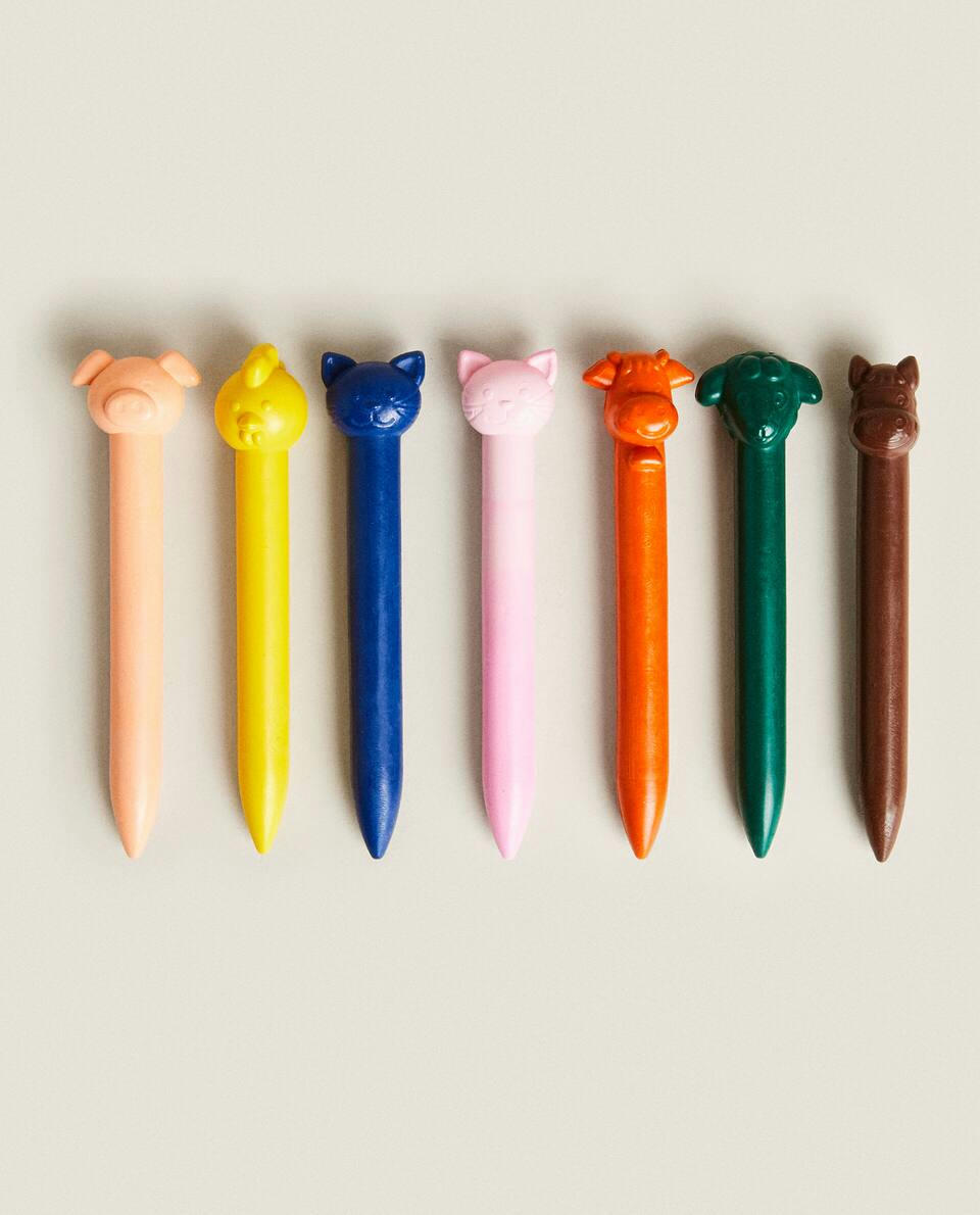 ANIMAL COLOUR CRAYONS