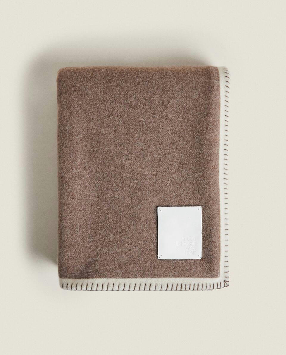 WOOL AND CASHMERE BLANKET X STUDIO NICHOLSON