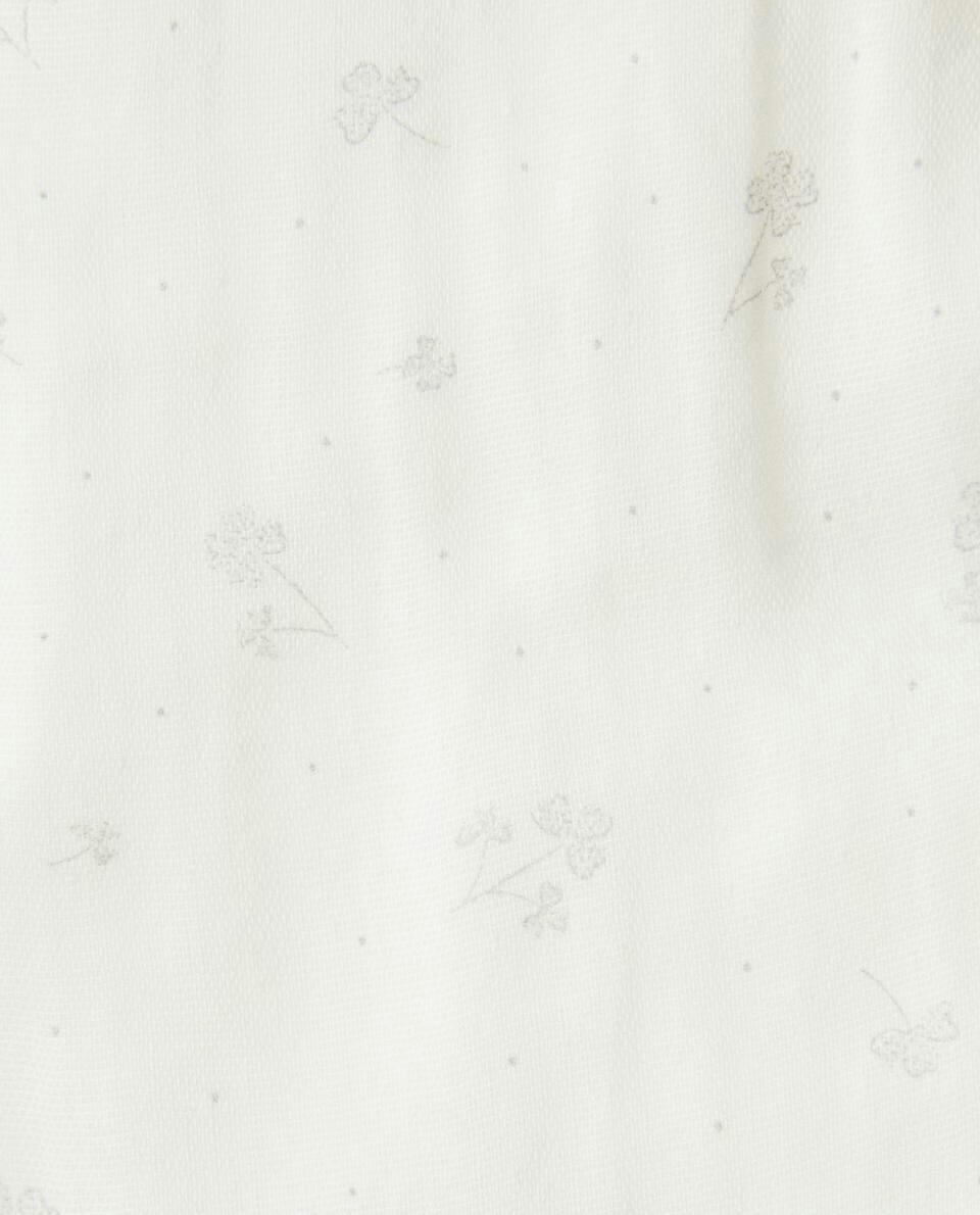 MUSLIN CLOVER SHOULDER BIB