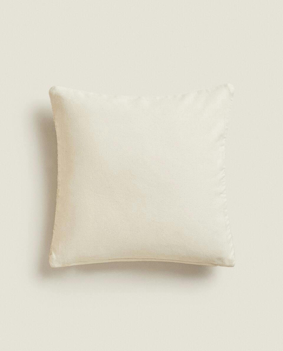 FLORAL PRINT CUSHION COVER