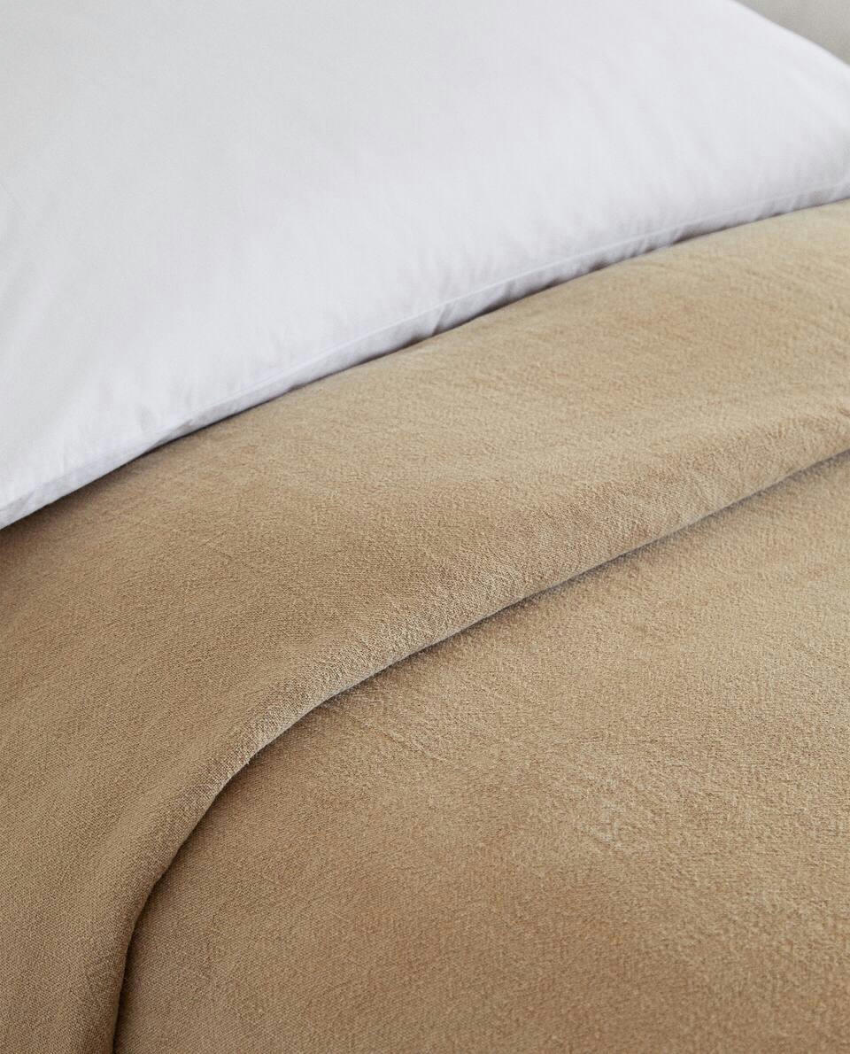 WASHED LINEN BEDSPREAD (400 GxM2)