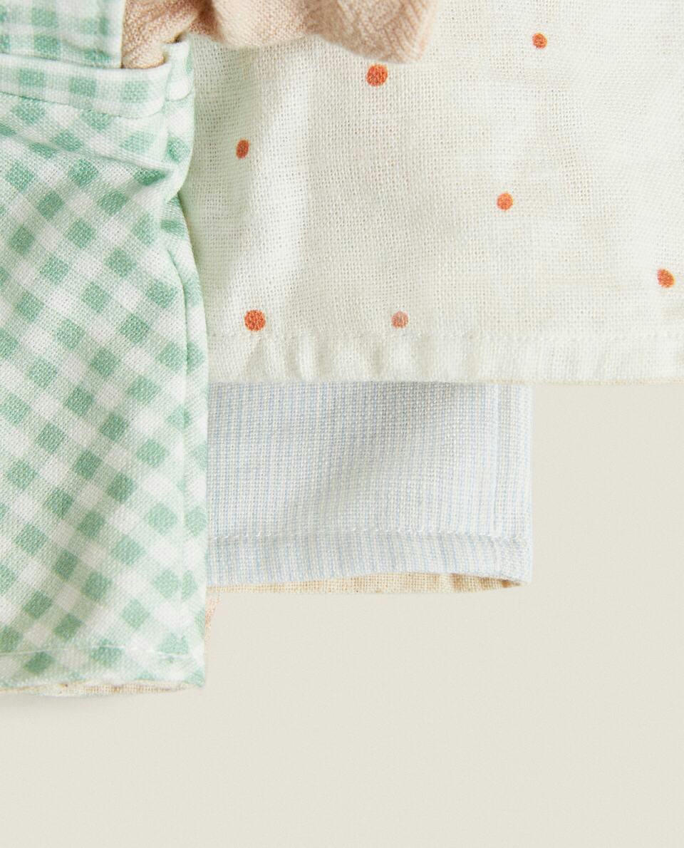 CHILDREN’S SET OF THREE LITTLE PIG PUPPETS