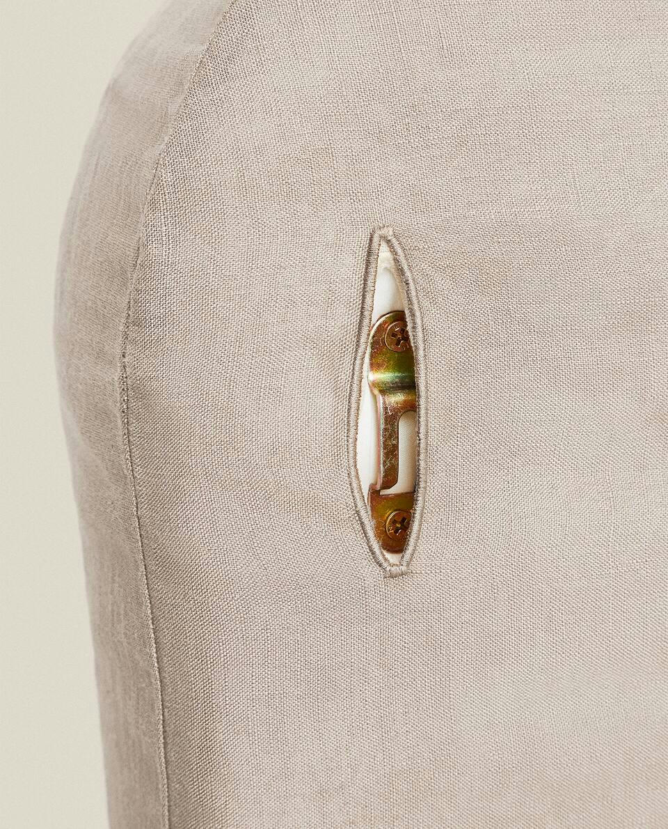 LINEN HEADBOARD COVER