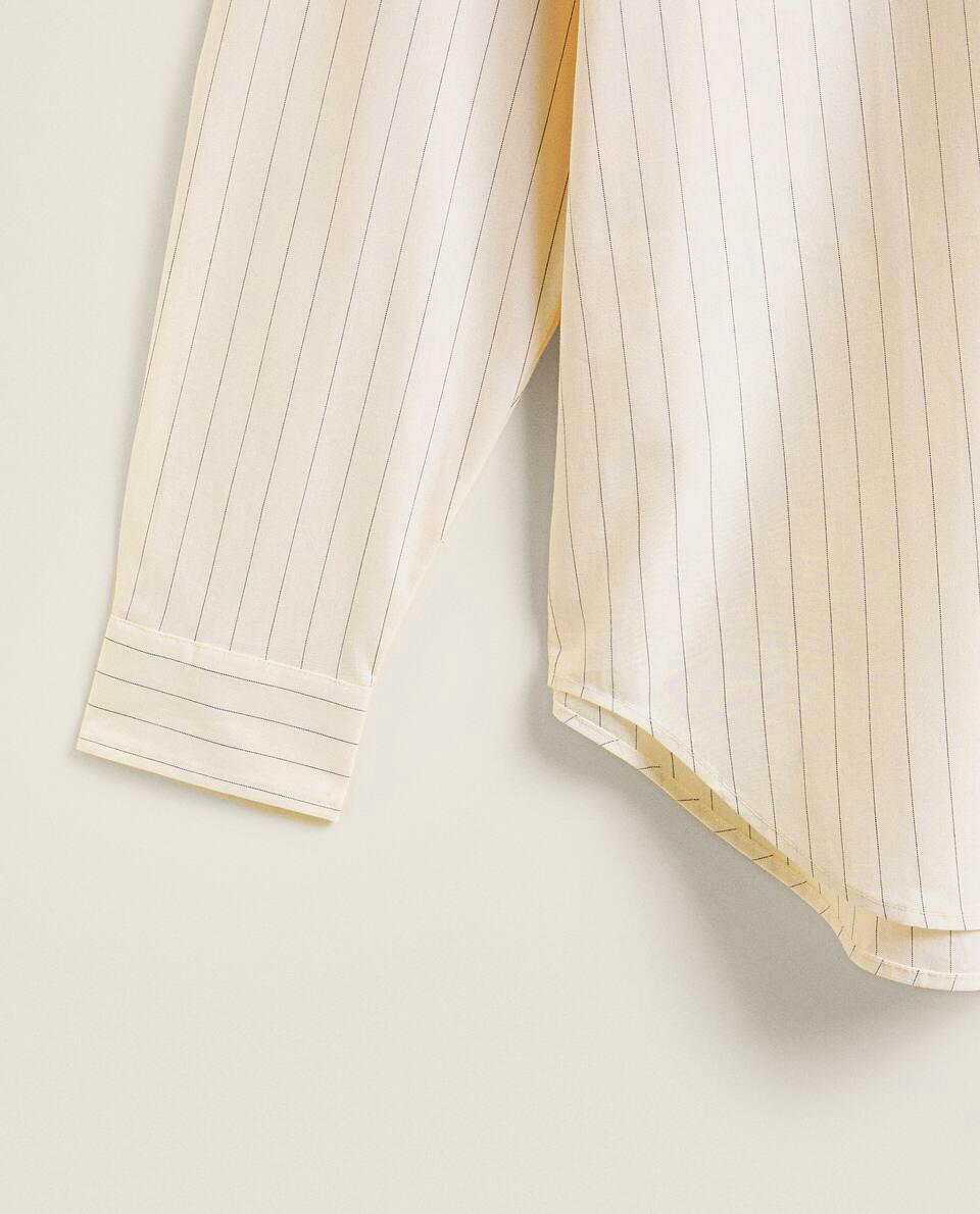 STRIPED COTTON SHIRT