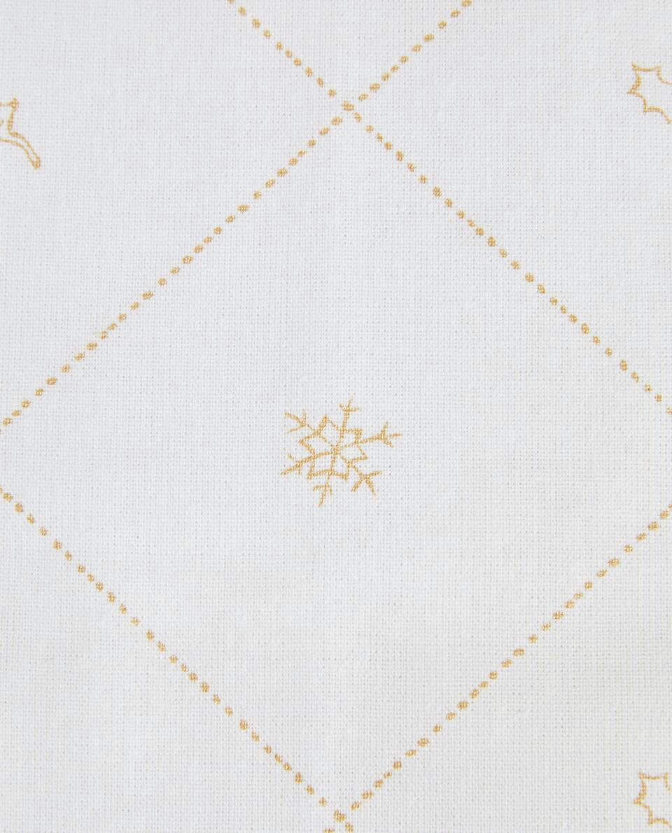 PACK OF CHRISTMAS SNOW COTTON NAPKINS (PACK OF 2)