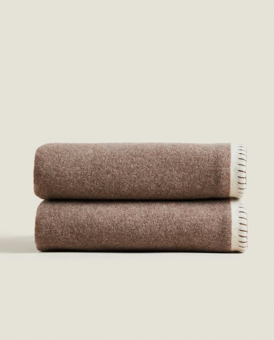 WOOL AND CASHMERE BLANKET X STUDIO NICHOLSON