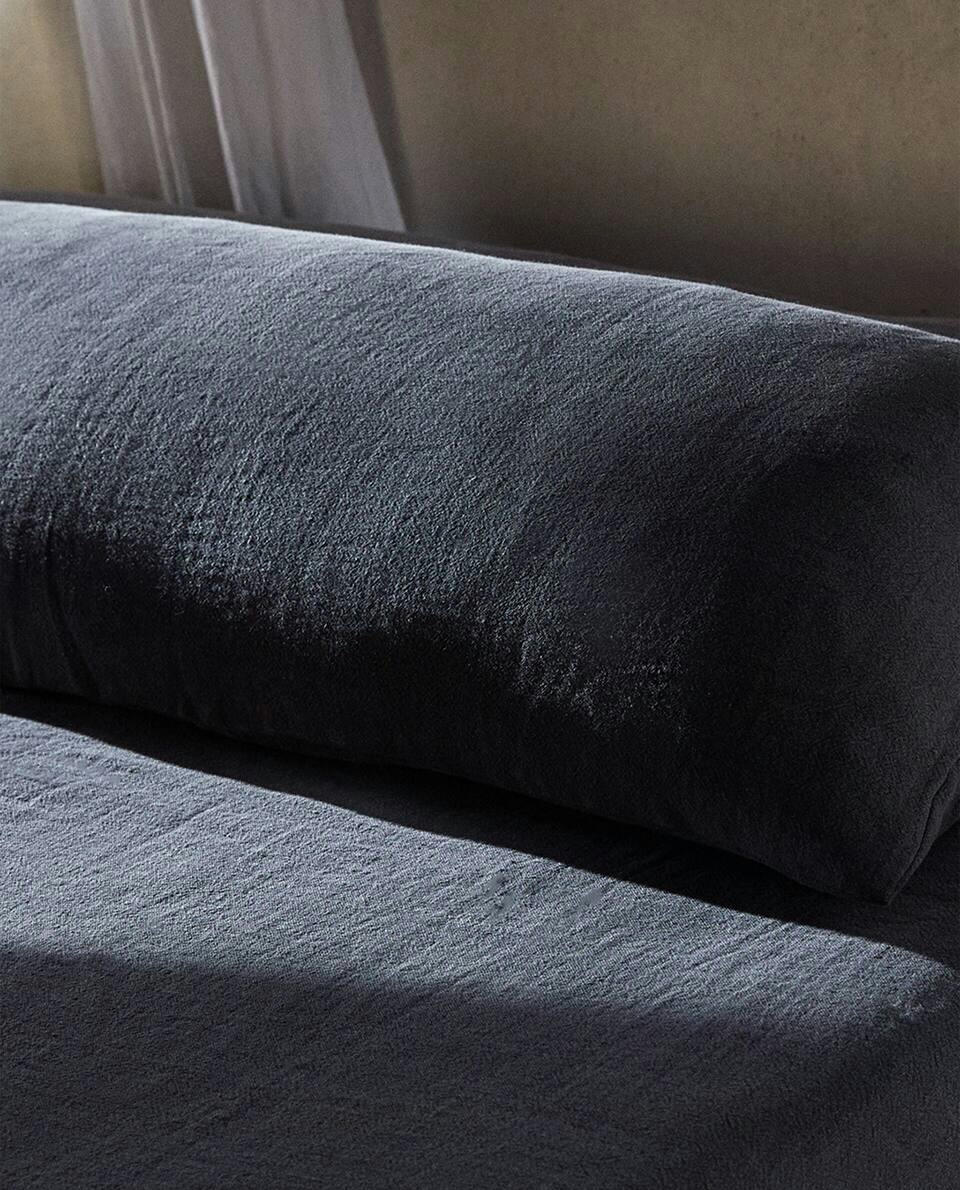 WASHED LINEN CUSHION COVER