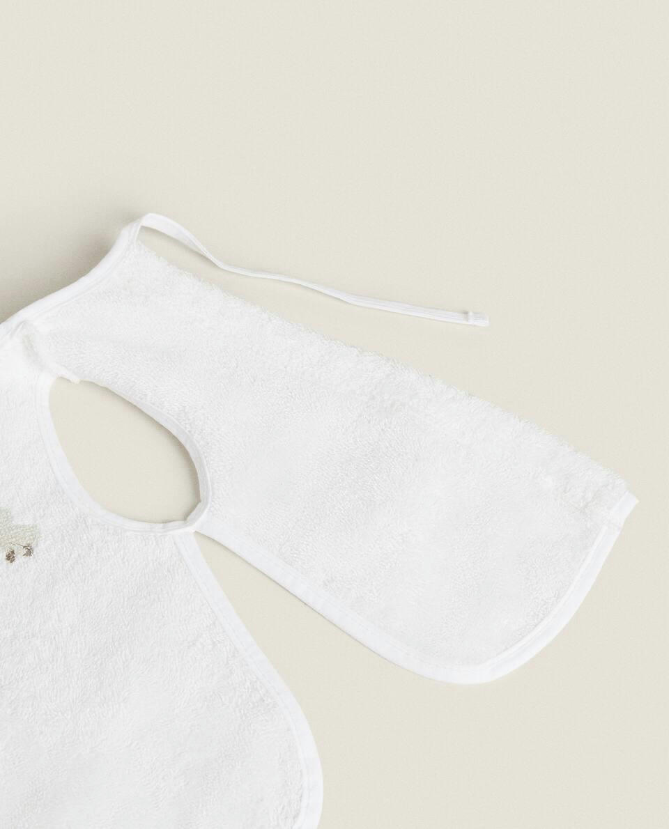 DUCK CROSS-STITCH BIB