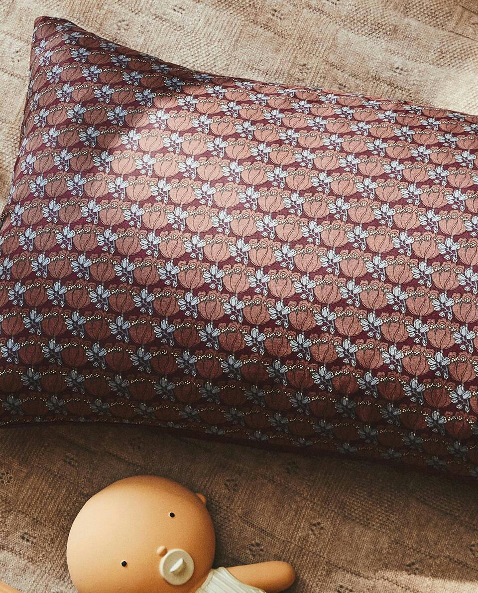 MADE WITH LIBERTY FABRIC CHILDREN’S PILLOWCASE