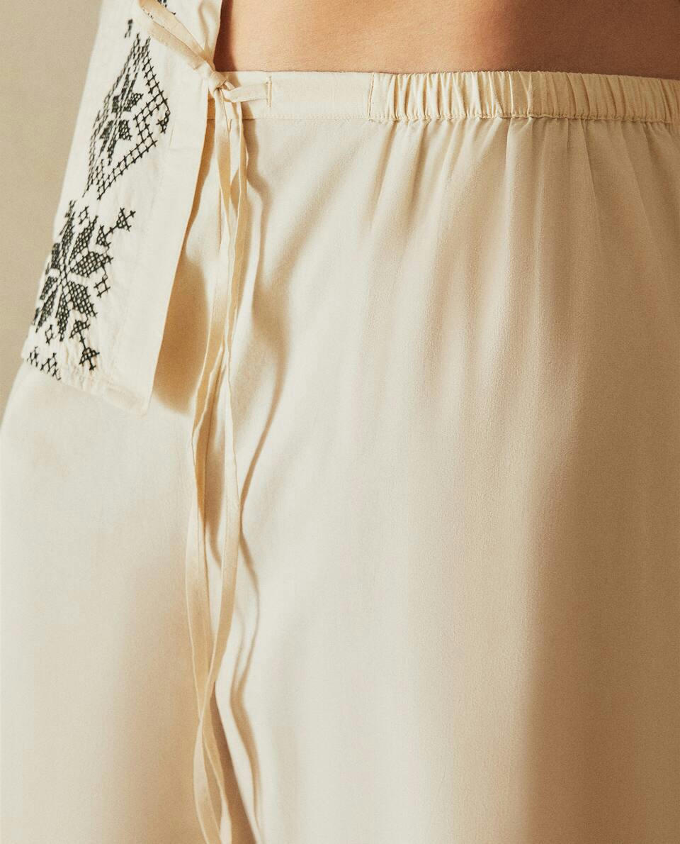 CHRISTMAS KAFTAN PYJAMA BOTTOMS