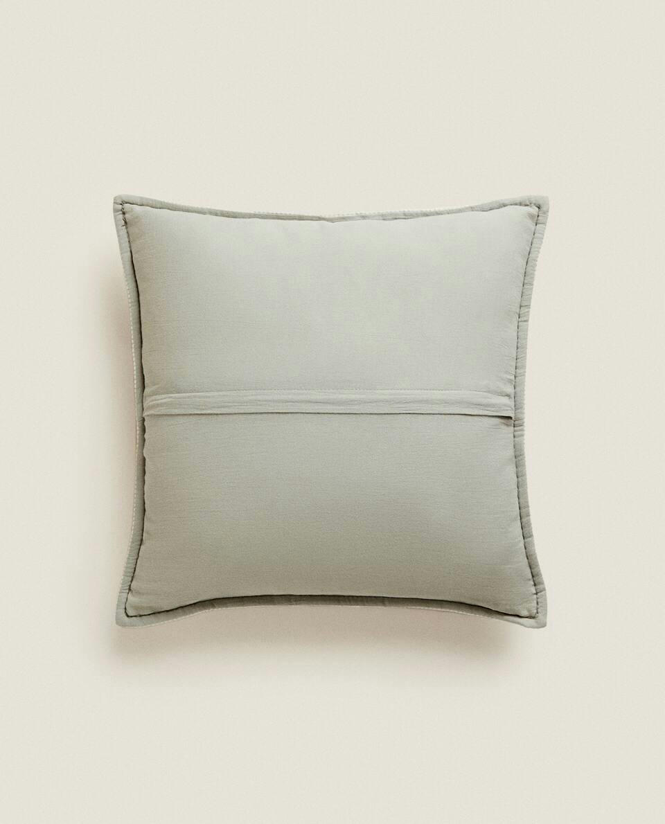 SEERSUCKER CUSHION COVER