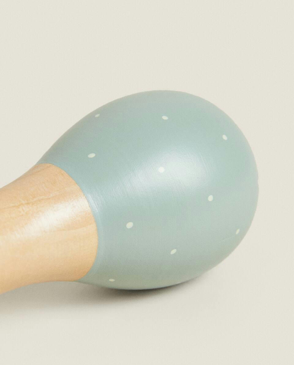 WOODEN MARACAS