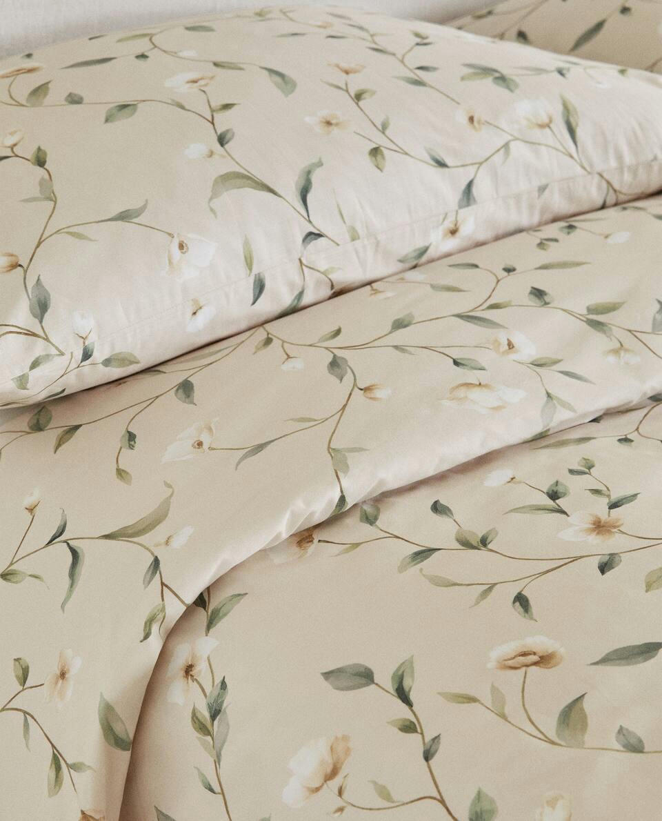 DUVET COVER WITH ROSES
