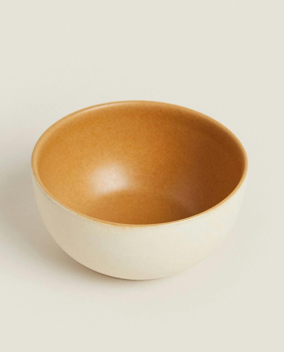 COLOURED MINI STONEWARE BOWL
