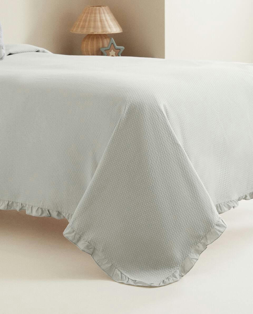 JACQUARD COTTON BEDSPREAD