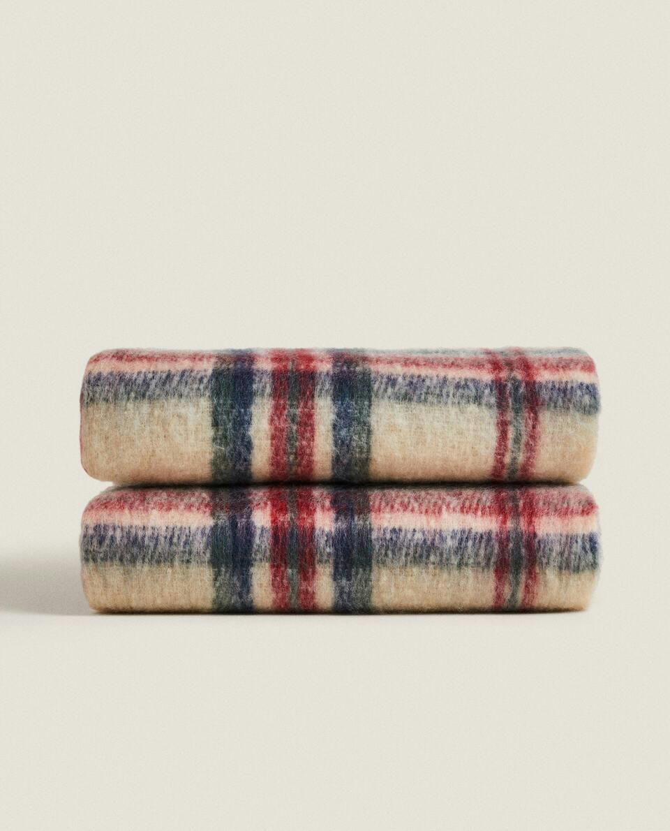 TARTAN CHECK BLANKET