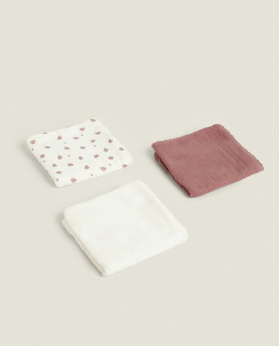 CHILDREN’S MUSLIN CLOTH (PACK OF 3)