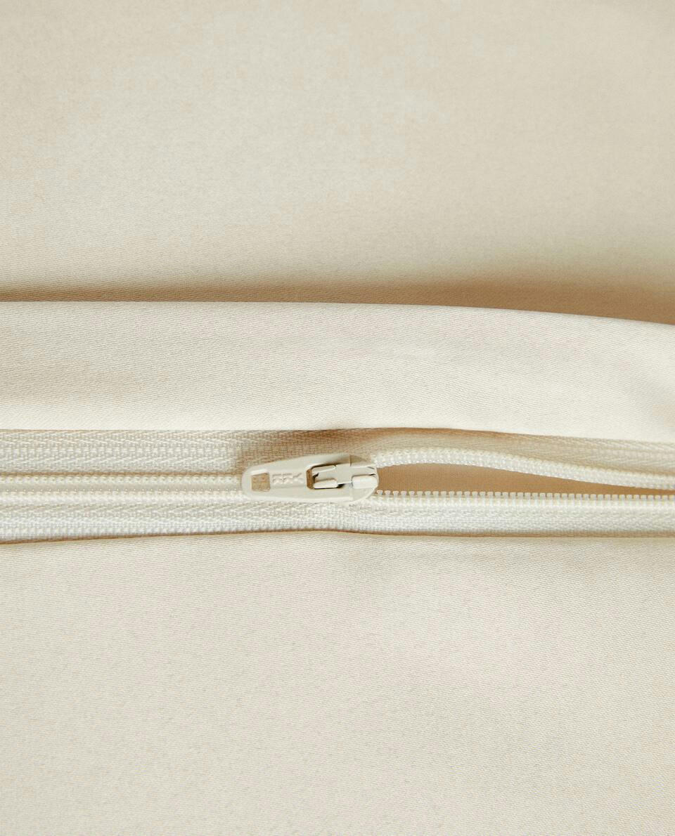 CUSHION COVER WITH TOPSTITCHING