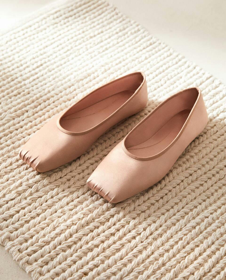 SATEEN BALLERINAS