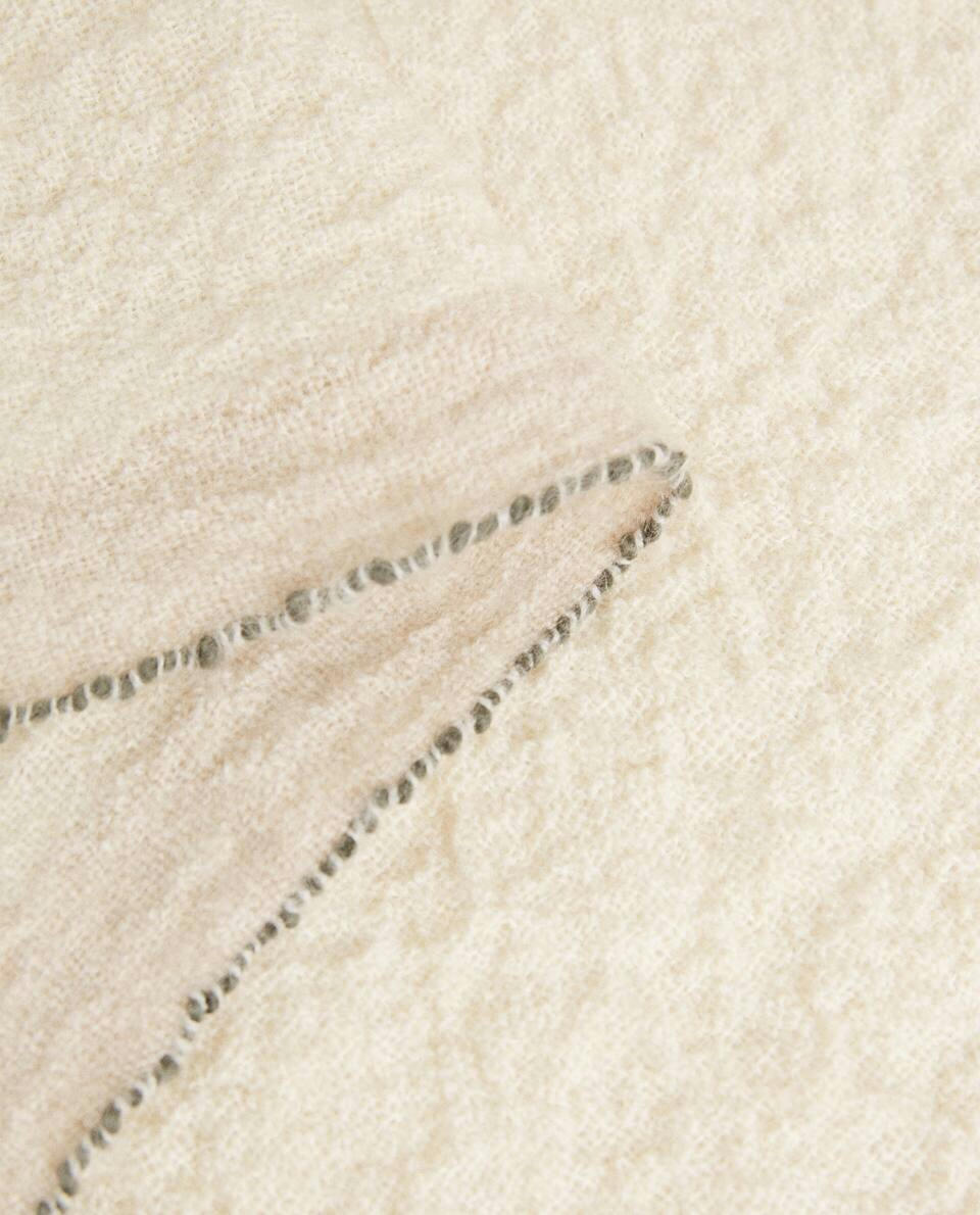 ROUGH TEXTURED BLANKET