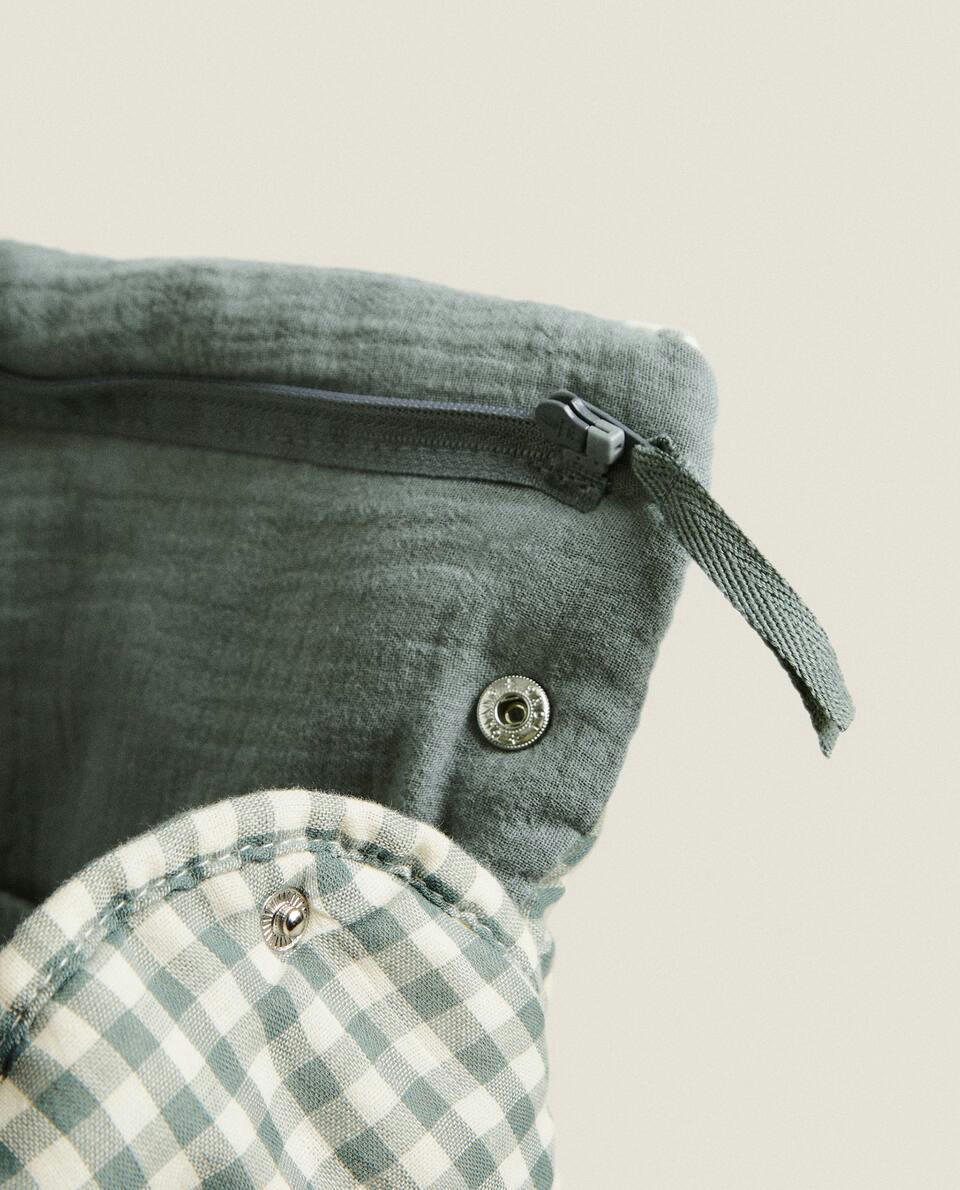 CHILDREN’S GINGHAM MATERNITY BAG