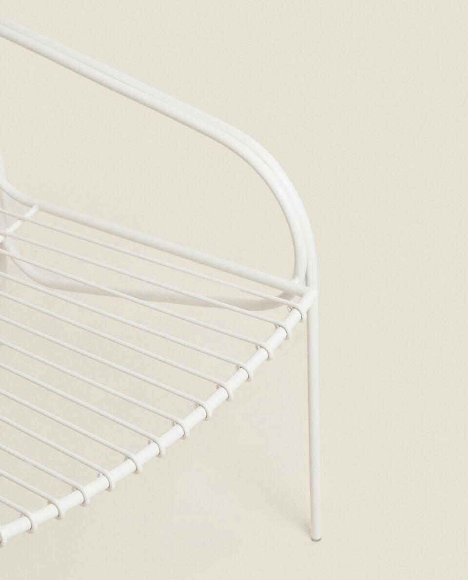 OUTDOOR METAL ARMCHAIR