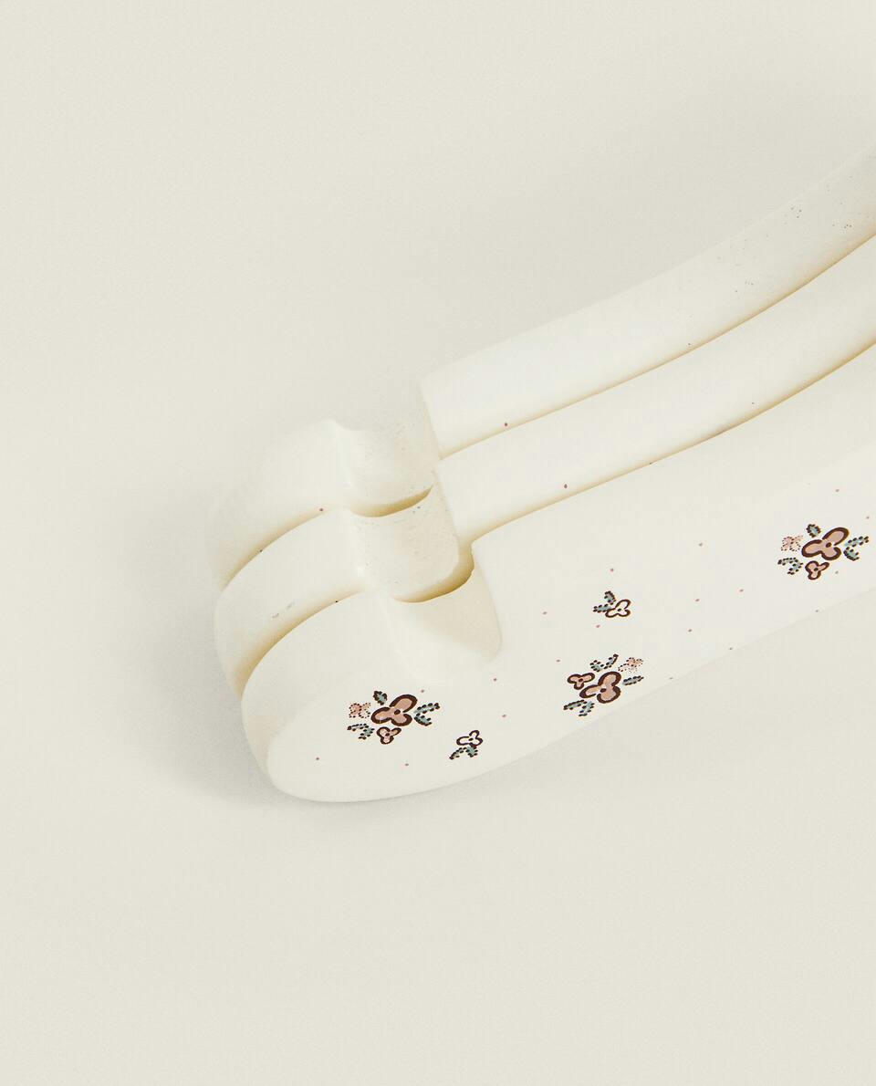 CHILDREN’S FLORAL PRINT HANGER (SET OF 3)