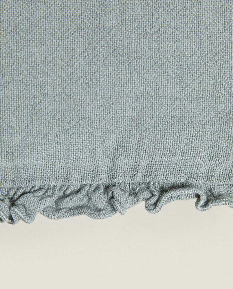 WASHED LINEN CUSHION COVER