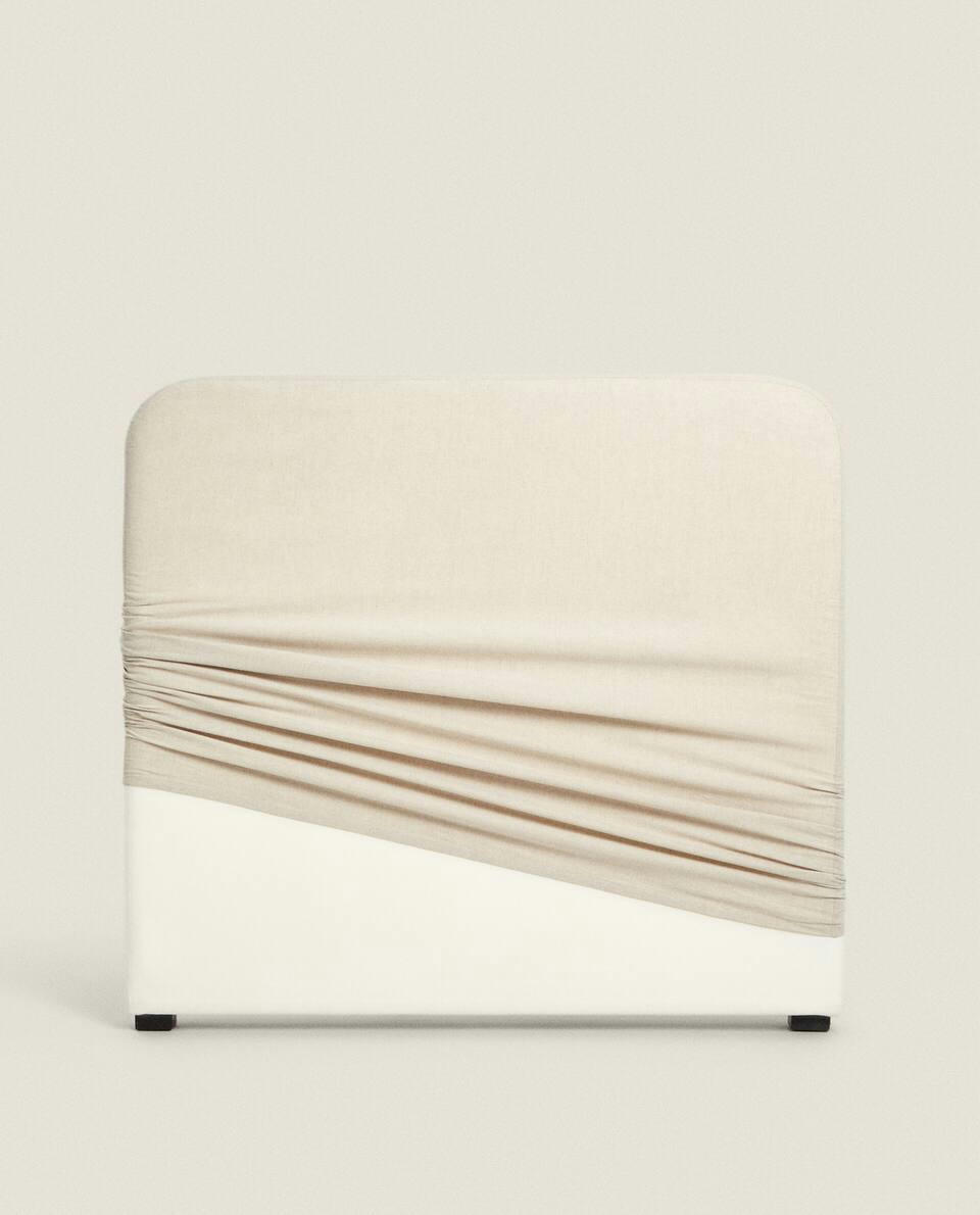 LINEN HEADBOARD (BED 90 CM)