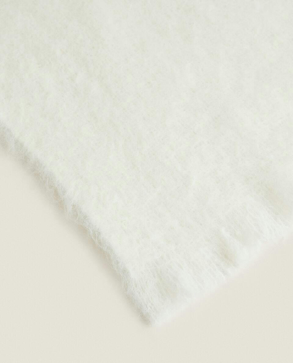 CARDED WOOL BLANKET