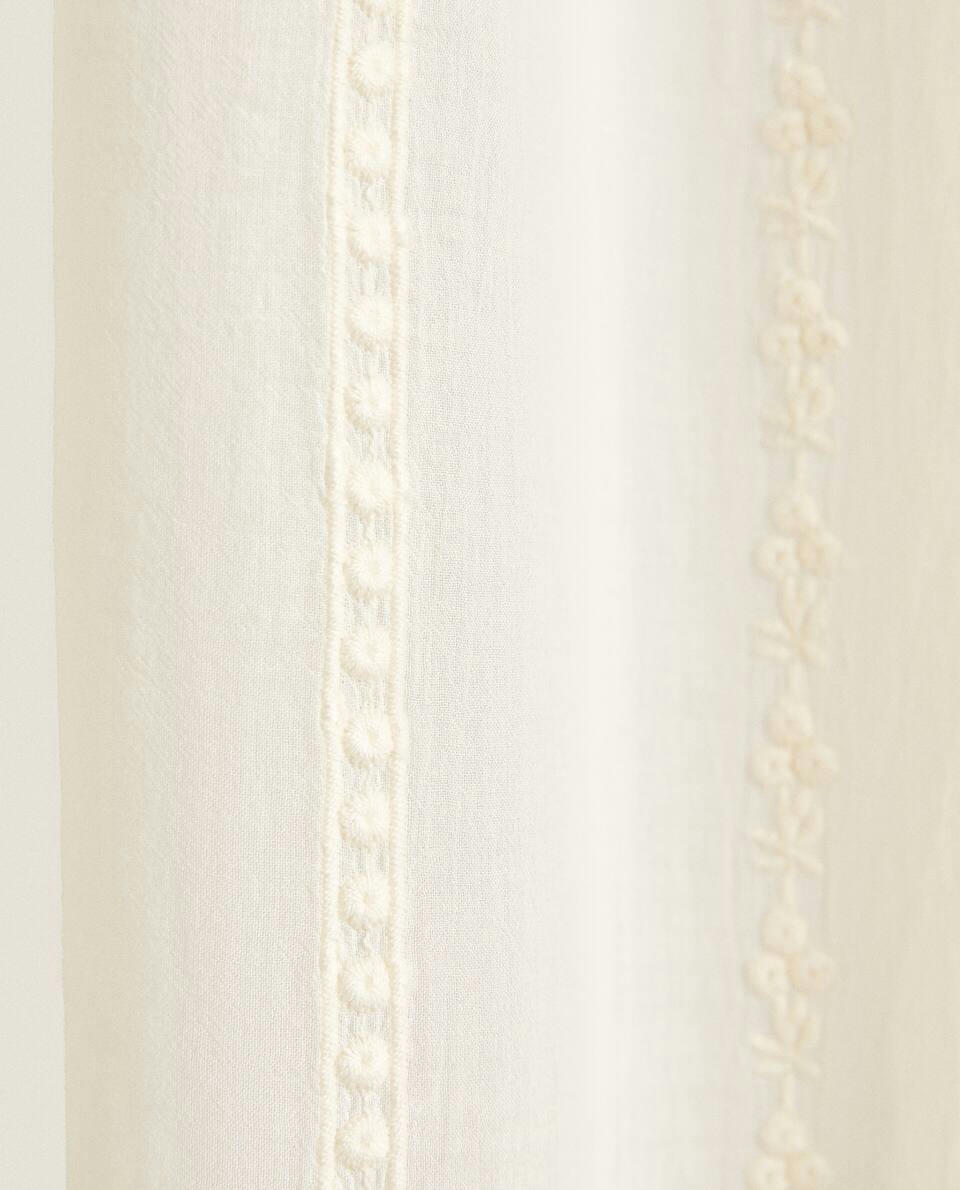 EMBROIDERED CURTAIN