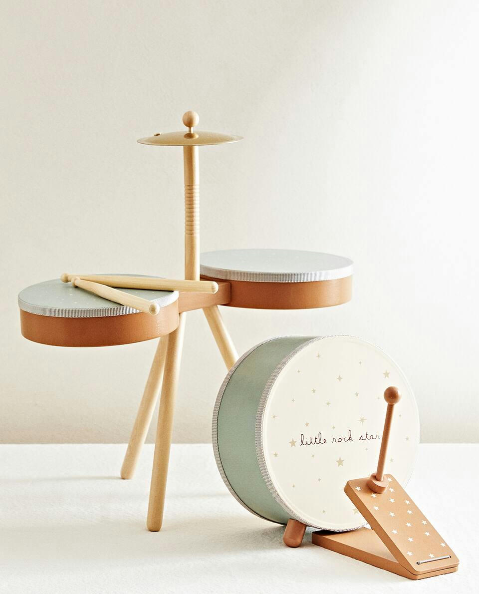 WOODEN DRUM KIT