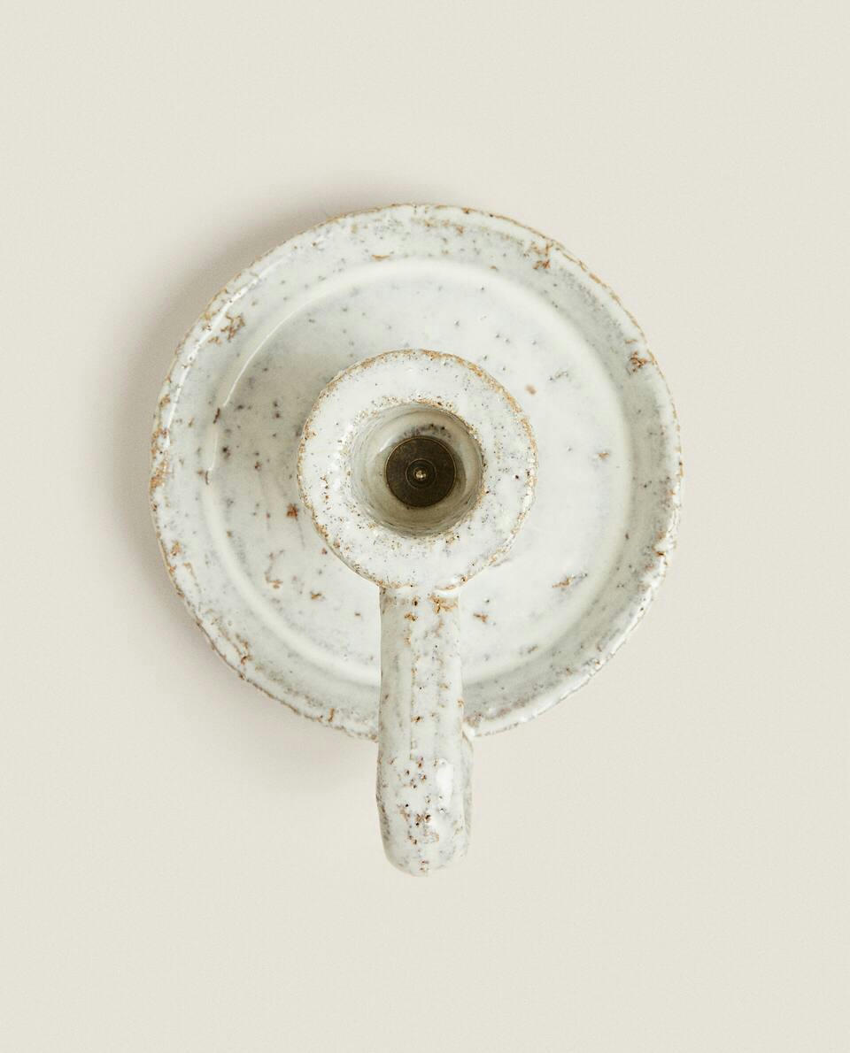 MINI CLAY CANDLESTICK