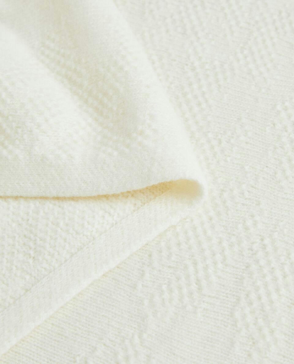 PIQUé WOOL BLANKET