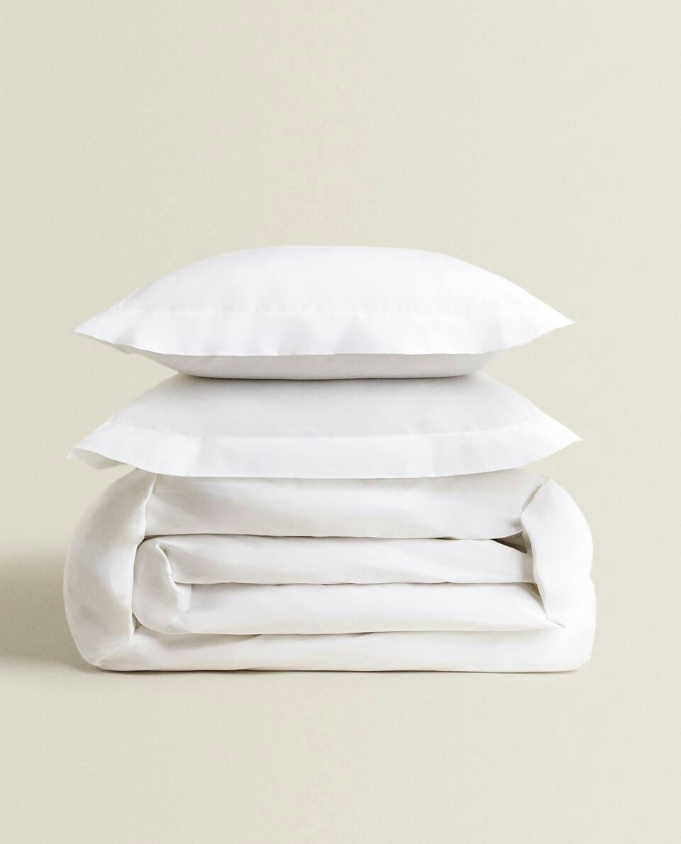 (180 THREAD COUNT) COTTON PERCALE DUVET COVER