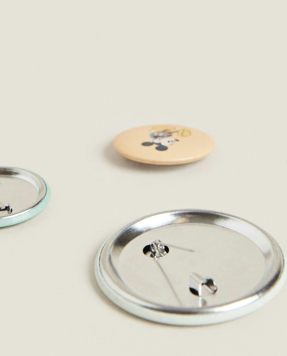 MICKEY MOUSE ? DISNEY BADGE (SET OF 5)