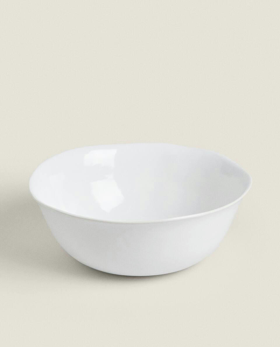 STONEWARE SALAD BOWL