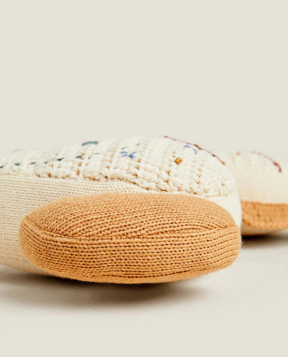 CHRISTMAS CHILDREN’S ROCKING HORSE CUSHION