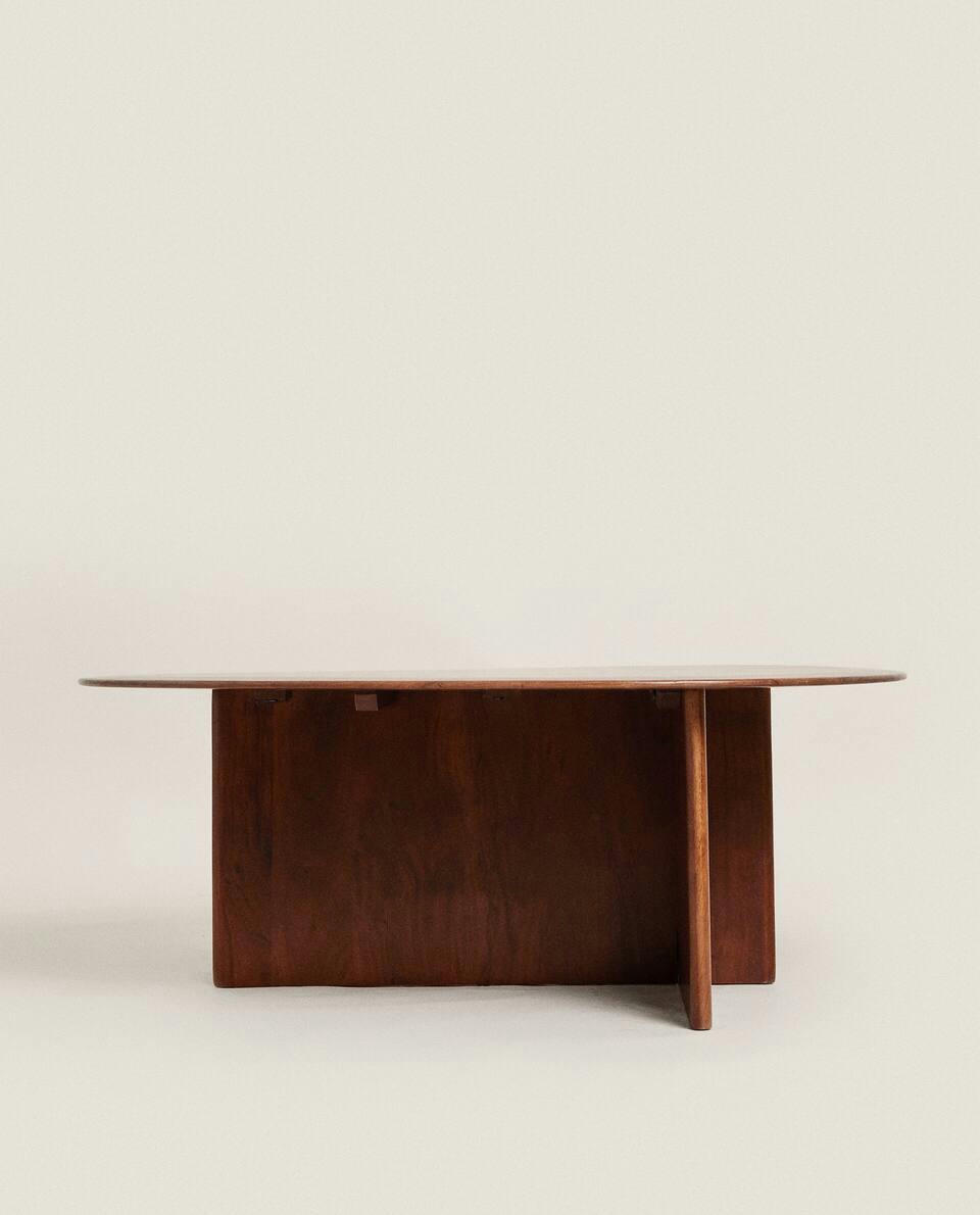 IRREGULAR ACACIA CENTRE COFFEE TABLE