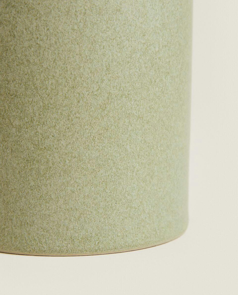 COLOURED STONEWARE MUG