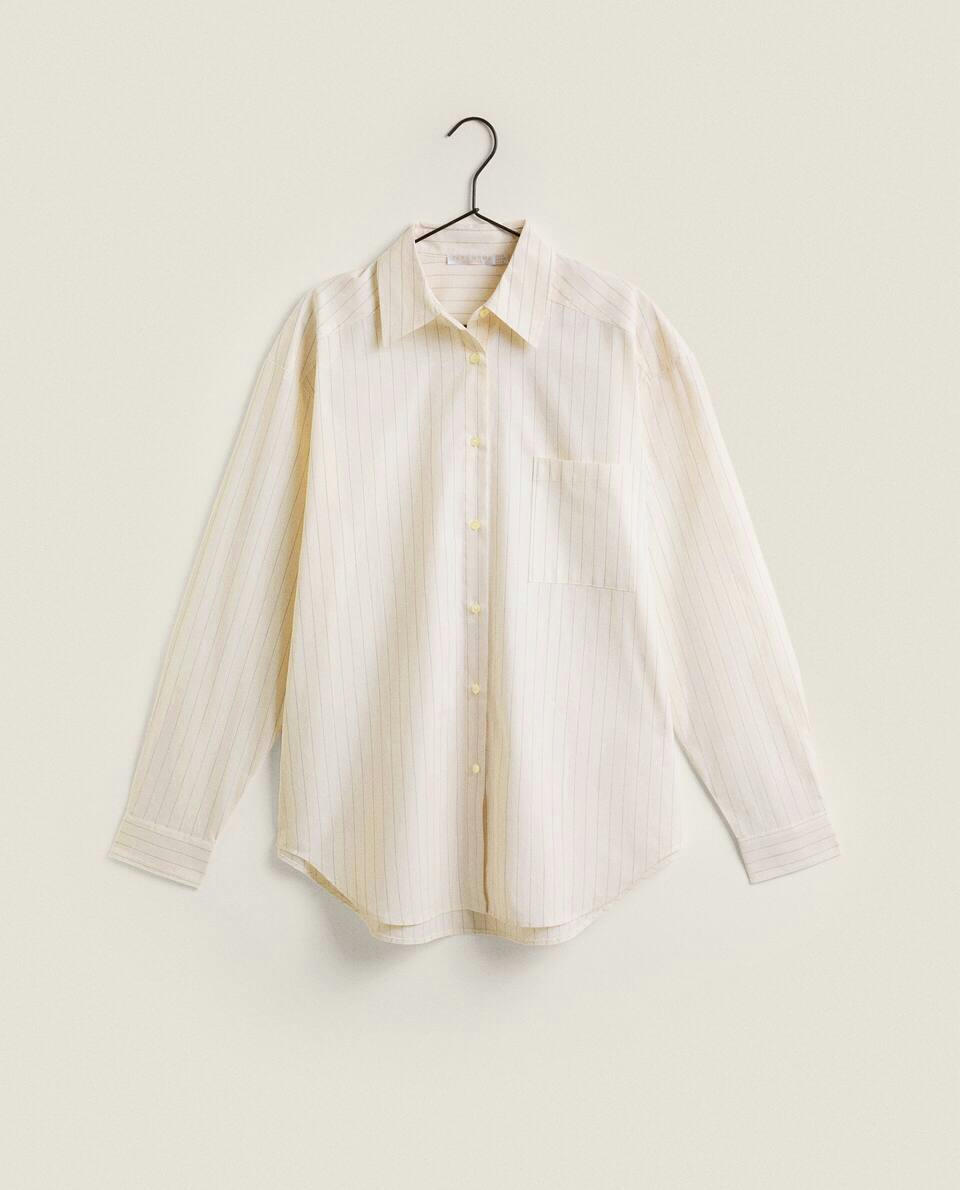STRIPED COTTON SHIRT