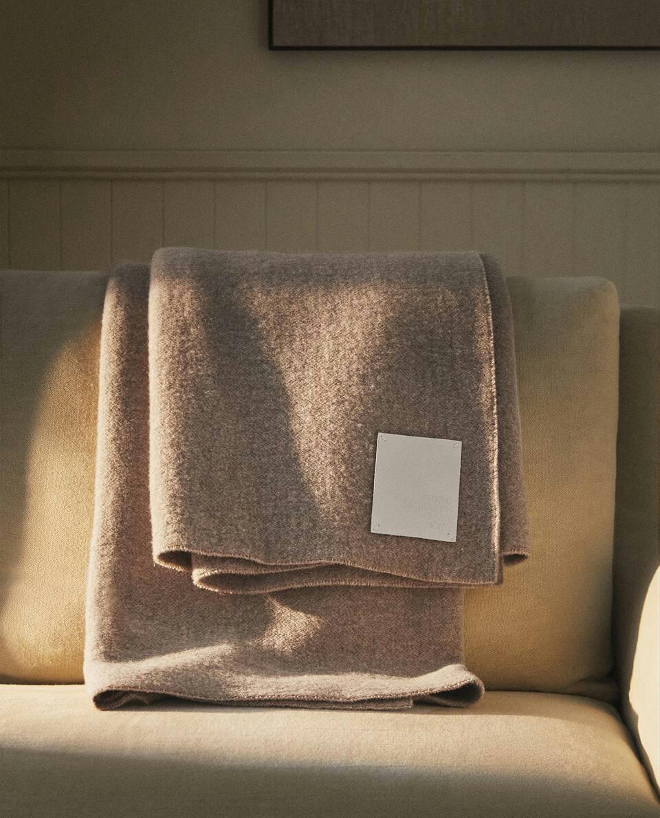 WOOL BLEND BLANKET X STUDIO NICHOLSON