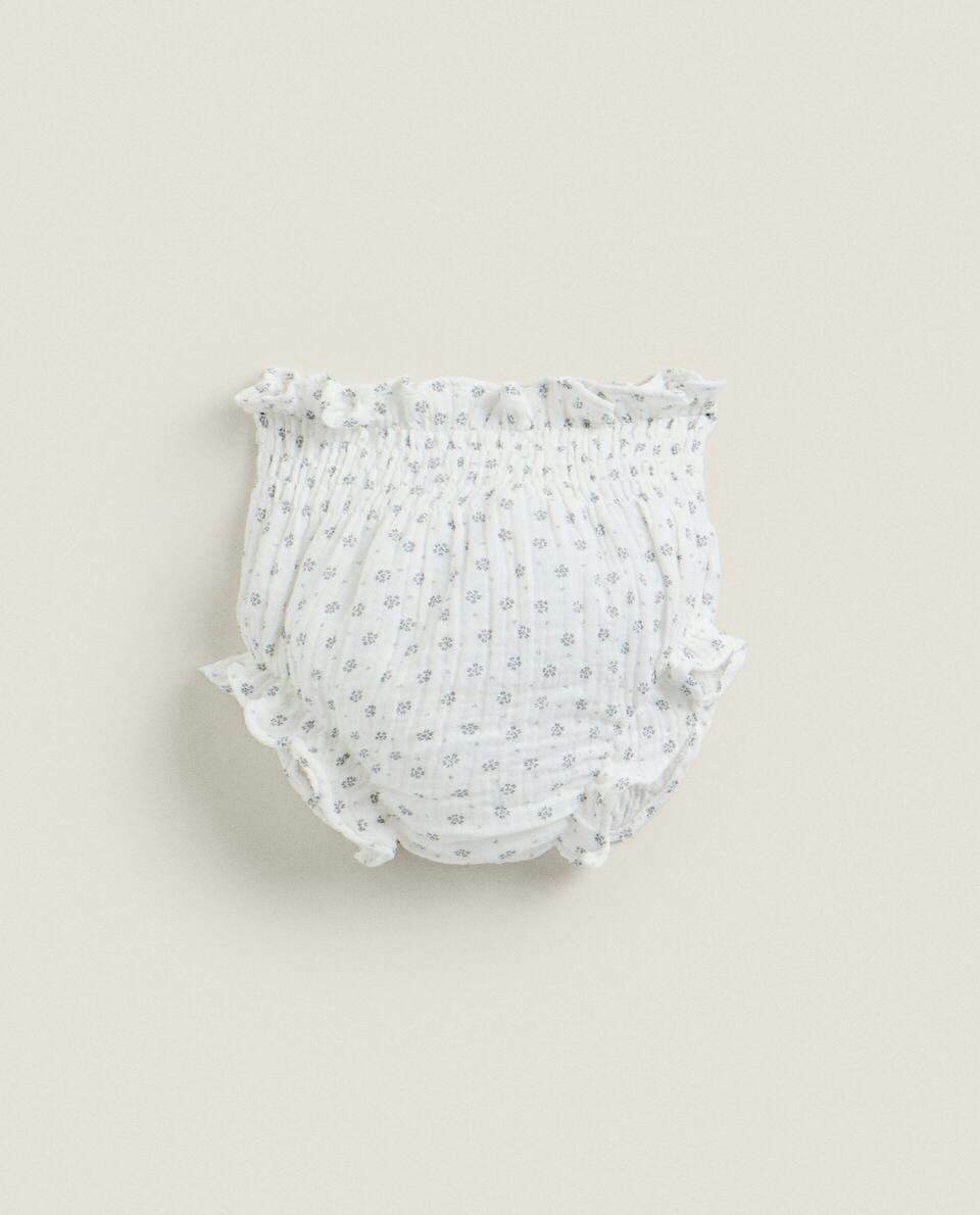 FLORAL BABY BLOOMERS