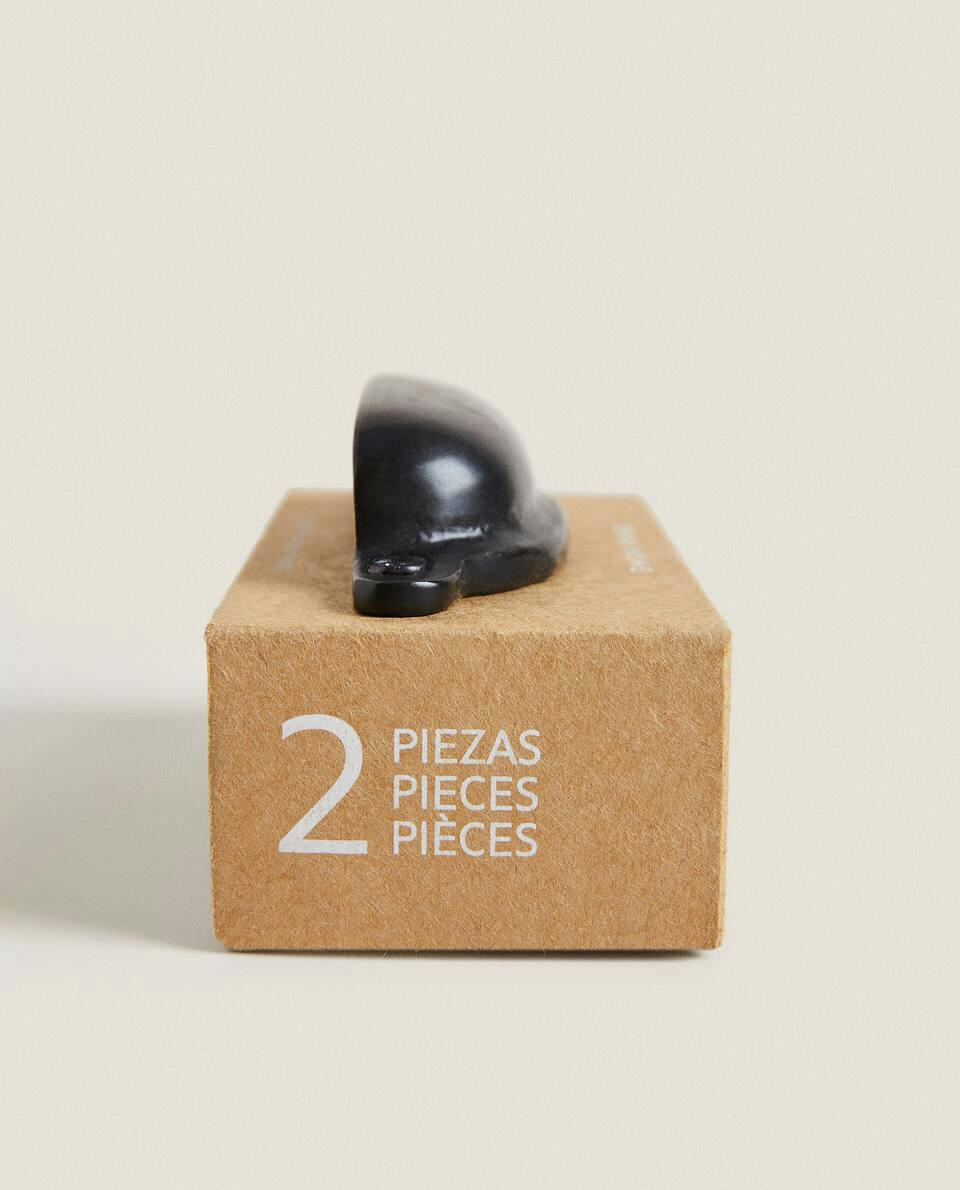 ELONGATED METAL DOOR KNOB